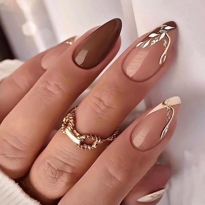 neutral fall nail ideas